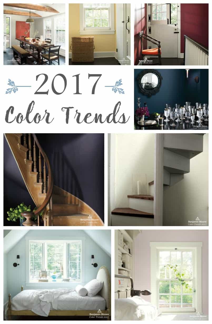 本杰明·摩尔2017年色彩趋势和年度色彩