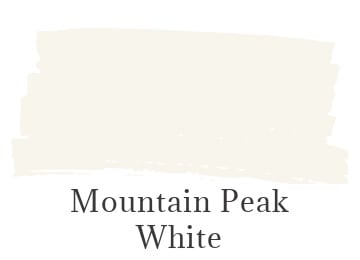 Benjamin Moore Mountain Peak White
